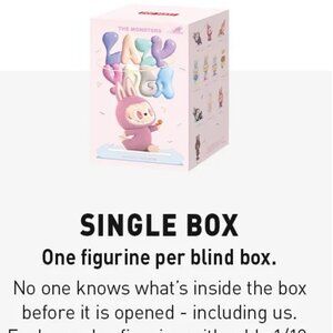 NWT Pop Mart Lazy Yoga Sealed Blind Box